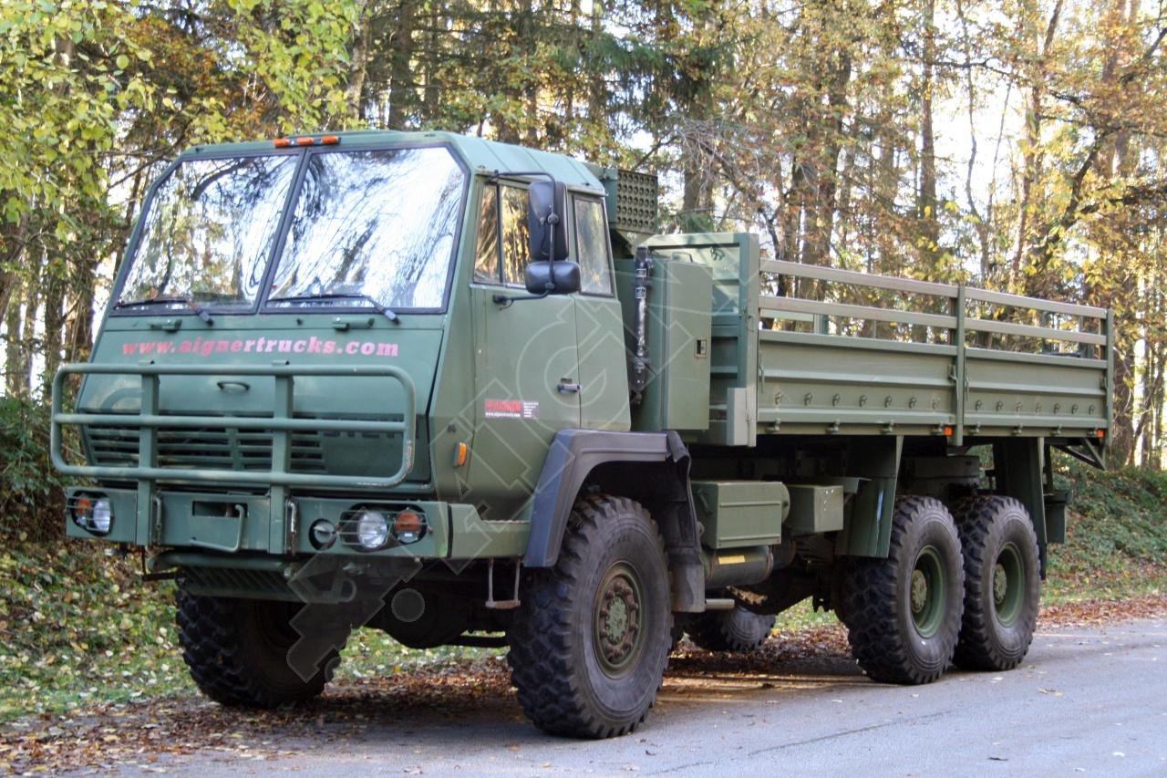 Steyr 1491 10t 6×6 - Camião de caixa aberta/ Plataforma: foto 1 Steyr 1491 10t 6×6 - Camião de caixa aberta/ Plataforma: foto 1