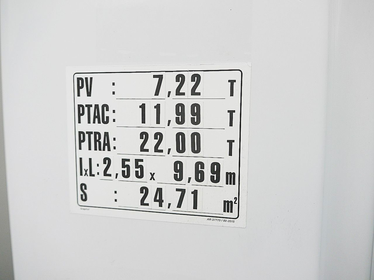 Camião furgão Mercedes-Benz 1218 ATEGO MEUBEL KOFFER A/C 124 Tkm: foto 12 Camião furgão Mercedes-Benz 1218 ATEGO MEUBEL KOFFER A/C 124 Tkm: foto 12