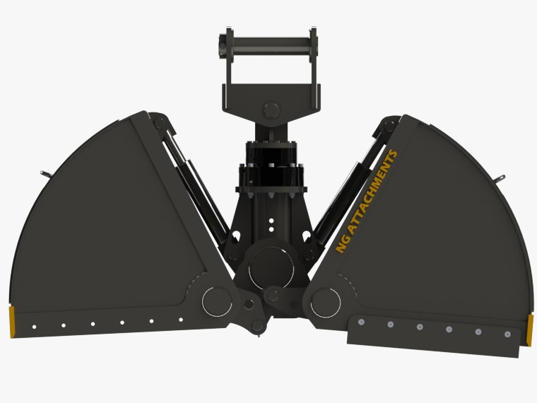HEAVY DUTY ROTATING CLAMSHELL BUCKET - NG ATTACHMENTS - Balde por Escavadeira: foto 1 HEAVY DUTY ROTATING CLAMSHELL BUCKET - NG ATTACHMENTS - Balde por Escavadeira: foto 1