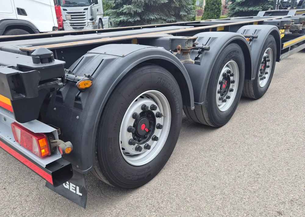 Semi-reboque transportador de contêineres/ Caixa móvel Kögel Podkontenerowa: foto 19