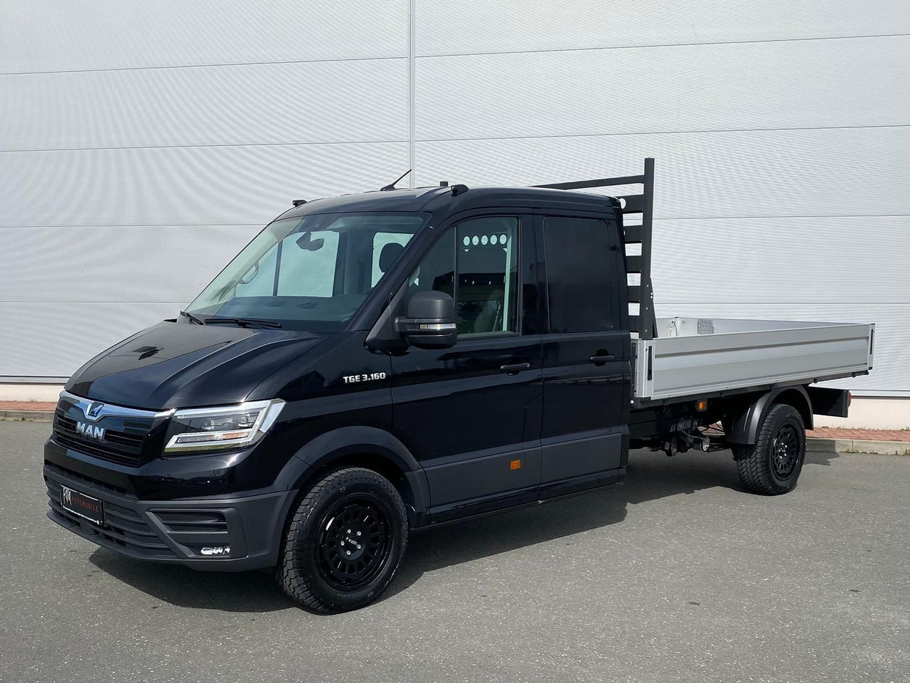 MAN TGE 3.160 Pritsche DOKA LR HECK AHK 3.5t ACC NAV - Carrinha de caixa aberta, Carrinha cabine dupla: foto 1 MAN TGE 3.160 Pritsche DOKA LR HECK AHK 3.5t ACC NAV - Carrinha de caixa aberta, Carrinha cabine dupla: foto 1