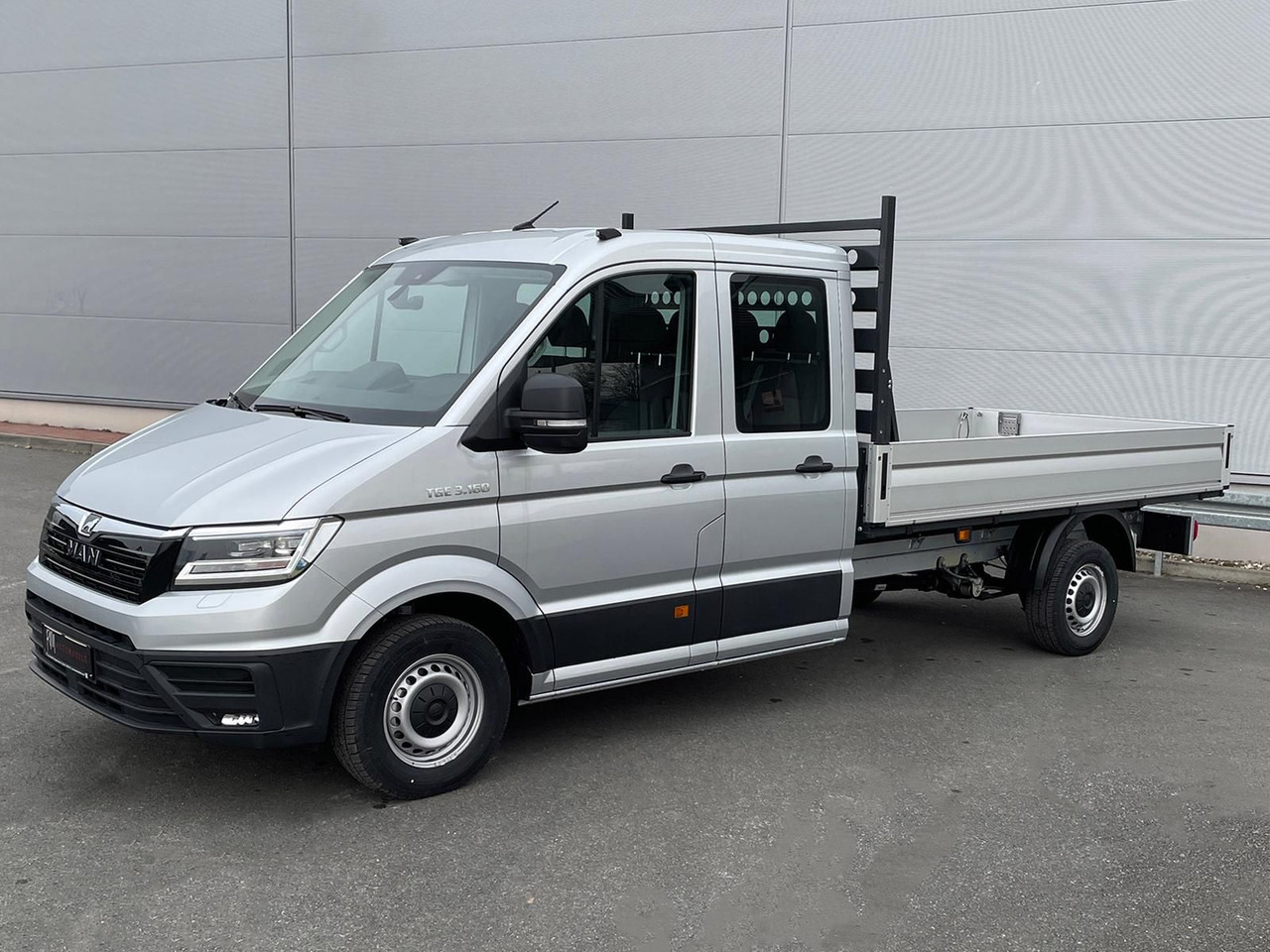 MAN TGE 3.160 Pritsche DOKA LR RWD STANDHZ LED - Carrinha de caixa aberta, Carrinha cabine dupla: foto 1 MAN TGE 3.160 Pritsche DOKA LR RWD STANDHZ LED - Carrinha de caixa aberta, Carrinha cabine dupla: foto 1