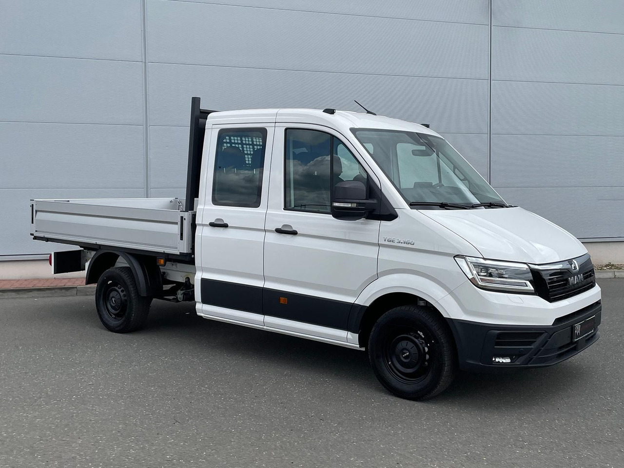 MAN TGE 3.160 Pritsche DOKA MR HECK AHK 3.5t ACC NAV - Carrinha de caixa aberta, Carrinha cabine dupla: foto 2 MAN TGE 3.160 Pritsche DOKA MR HECK AHK 3.5t ACC NAV - Carrinha de caixa aberta, Carrinha cabine dupla: foto 2