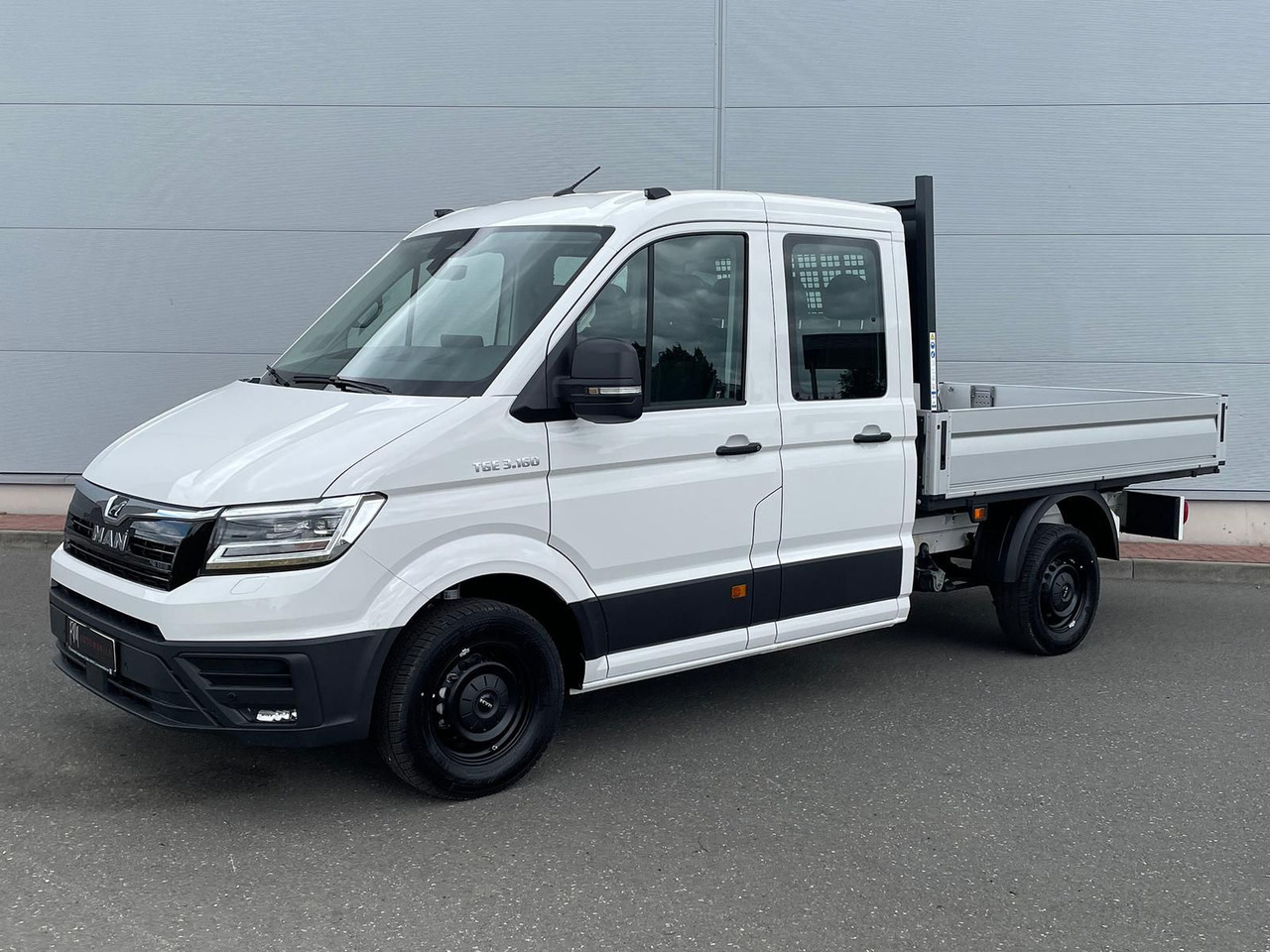 MAN TGE 3.160 Pritsche DOKA MR HECK AHK 3.5t ACC NAV - Carrinha de caixa aberta, Carrinha cabine dupla: foto 1 MAN TGE 3.160 Pritsche DOKA MR HECK AHK 3.5t ACC NAV - Carrinha de caixa aberta, Carrinha cabine dupla: foto 1