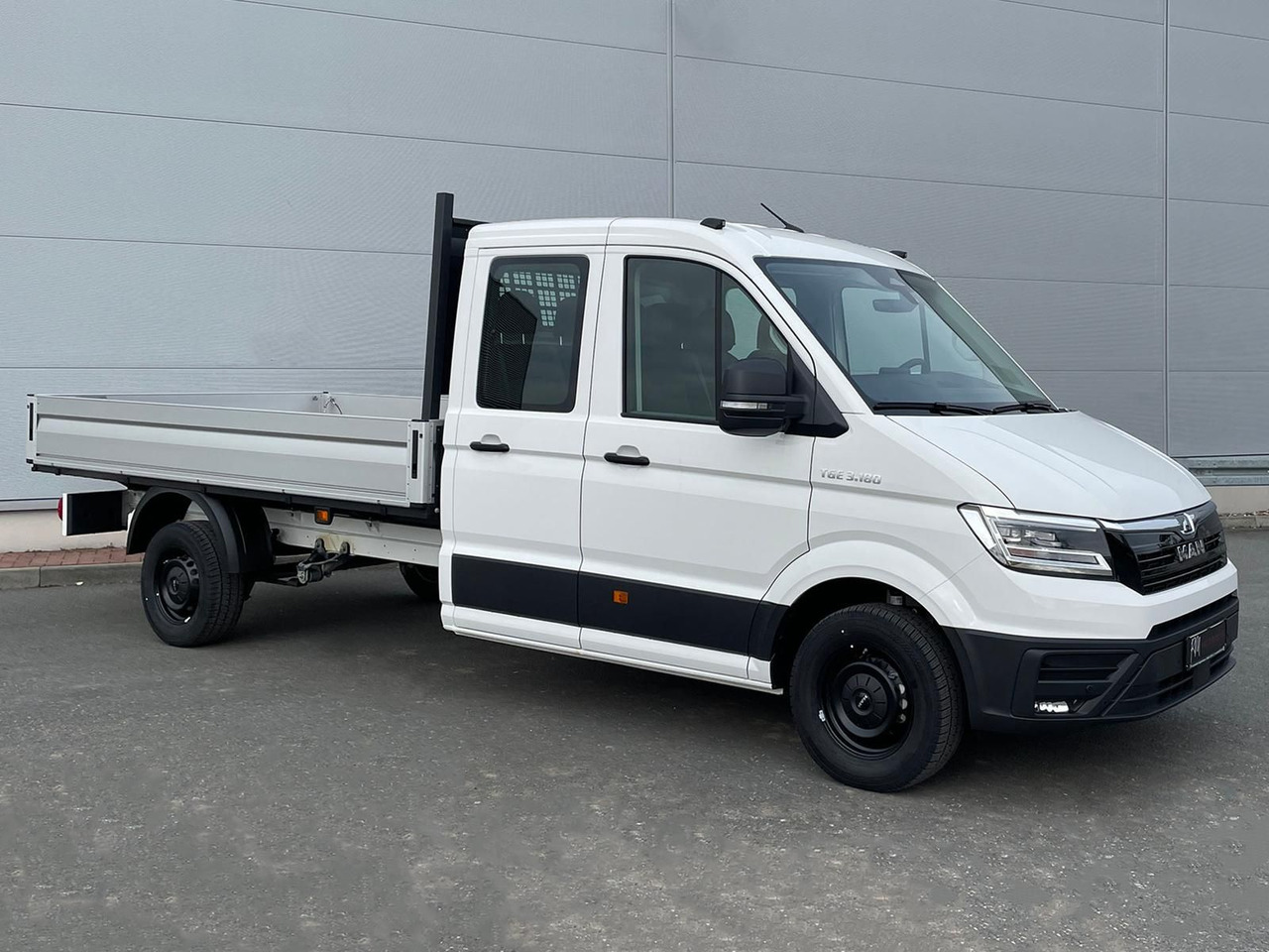 MAN TGE 3.180 Pritsche DOKA LR AHK SITZHZ STANDHZ - Carrinha de caixa aberta, Carrinha cabine dupla: foto 2 MAN TGE 3.180 Pritsche DOKA LR AHK SITZHZ STANDHZ - Carrinha de caixa aberta, Carrinha cabine dupla: foto 2