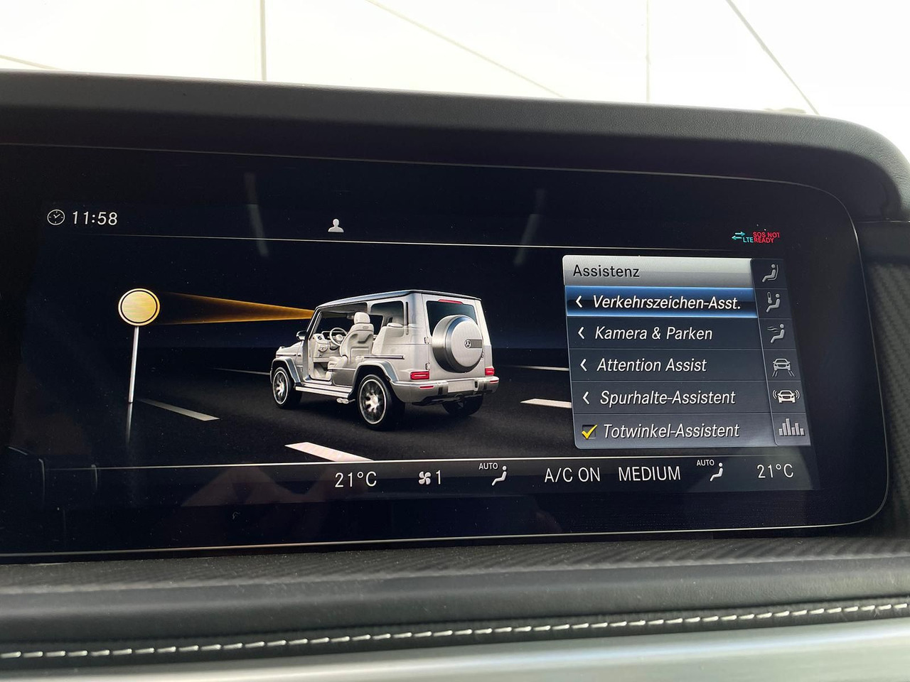 SUV Mercedes-Benz AMG G 63 4x4² 360° LEDER SHD NIGHT BURMESTER: foto 28