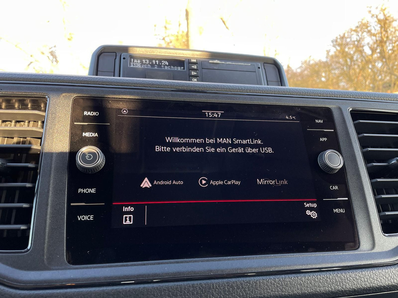 Veículo comercial, Carrinha cabine dupla MAN TGE 5.160 Fahrgestell DOKA L4 AHK SITZHZ LED DAB: foto 22