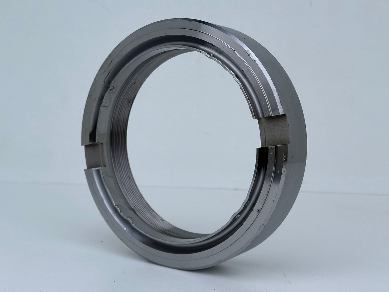 Liebherr Original Nutmutter ID-Nr.9443117 - ID-Nr.944311703. LH110,A974,LOS974,P974,P976,R974,R976,R980,P994,P995,R944,R995. #944311703.30.12.02# - Motor de giro por Máquina de construção: foto 3 Liebherr Original Nutmutter ID-Nr.9443117 - ID-Nr.944311703. LH110,A974,LOS974,P974,P976,R974,R976,R980,P994,P995,R944,R995. #944311703.30.12.02# - Motor de giro por Máquina de construção: foto 3