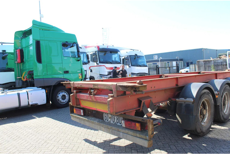 ASCA * 3AXLE * CONTAINER CHASSI * 20 feet - 40 feet - Semi-reboque transportador de contêineres/ Caixa móvel: foto 4 ASCA * 3AXLE * CONTAINER CHASSI * 20 feet - 40 feet - Semi-reboque transportador de contêineres/ Caixa móvel: foto 4