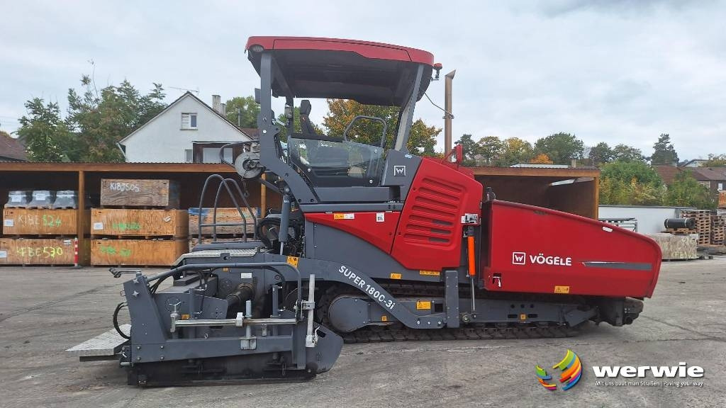 Vögele SUPER 1800-3i - Acabadora: foto 1 Vögele SUPER 1800-3i - Acabadora: foto 1