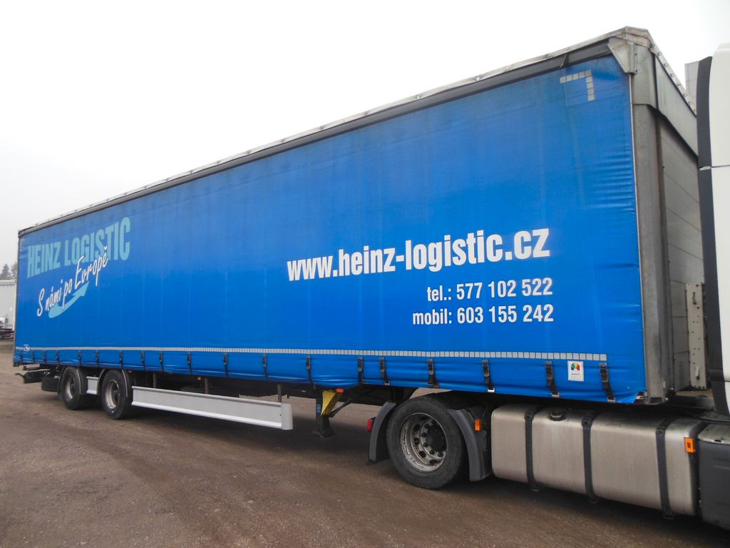 Fliegl SZS 320, LOWDECK, 2 ACHSE!!!, NUTZLAST 25.500 KG - Semi-reboque de lona: foto 3 Fliegl SZS 320, LOWDECK, 2 ACHSE!!!, NUTZLAST 25.500 KG - Semi-reboque de lona: foto 3
