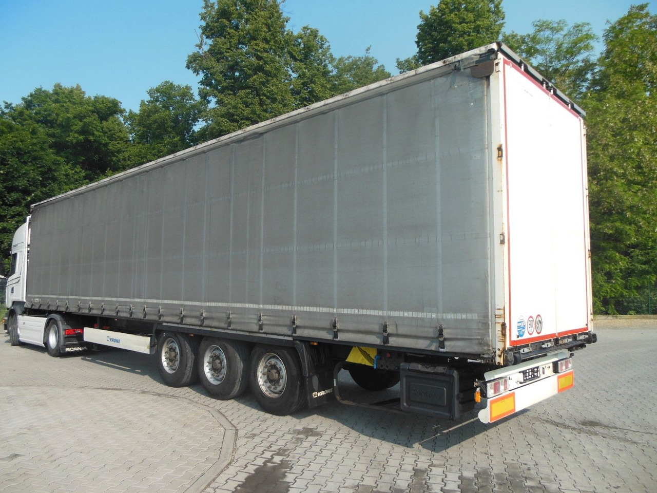 Krone SD, BPW, HUBDACH, LIFT ACHSE, 3 STÜCKS AM LAGER - Semi-reboque de lona: foto 2 Krone SD, BPW, HUBDACH, LIFT ACHSE, 3 STÜCKS AM LAGER - Semi-reboque de lona: foto 2