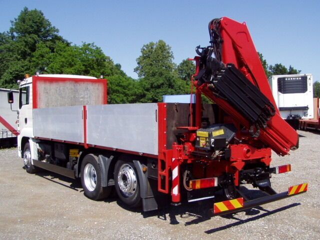 MAN 26.430, KRAN FASSI150A24-Fernbedienung - Camião de caixa aberta/ Plataforma, Camião grua: foto 4 MAN 26.430, KRAN FASSI150A24-Fernbedienung - Camião de caixa aberta/ Plataforma, Camião grua: foto 4