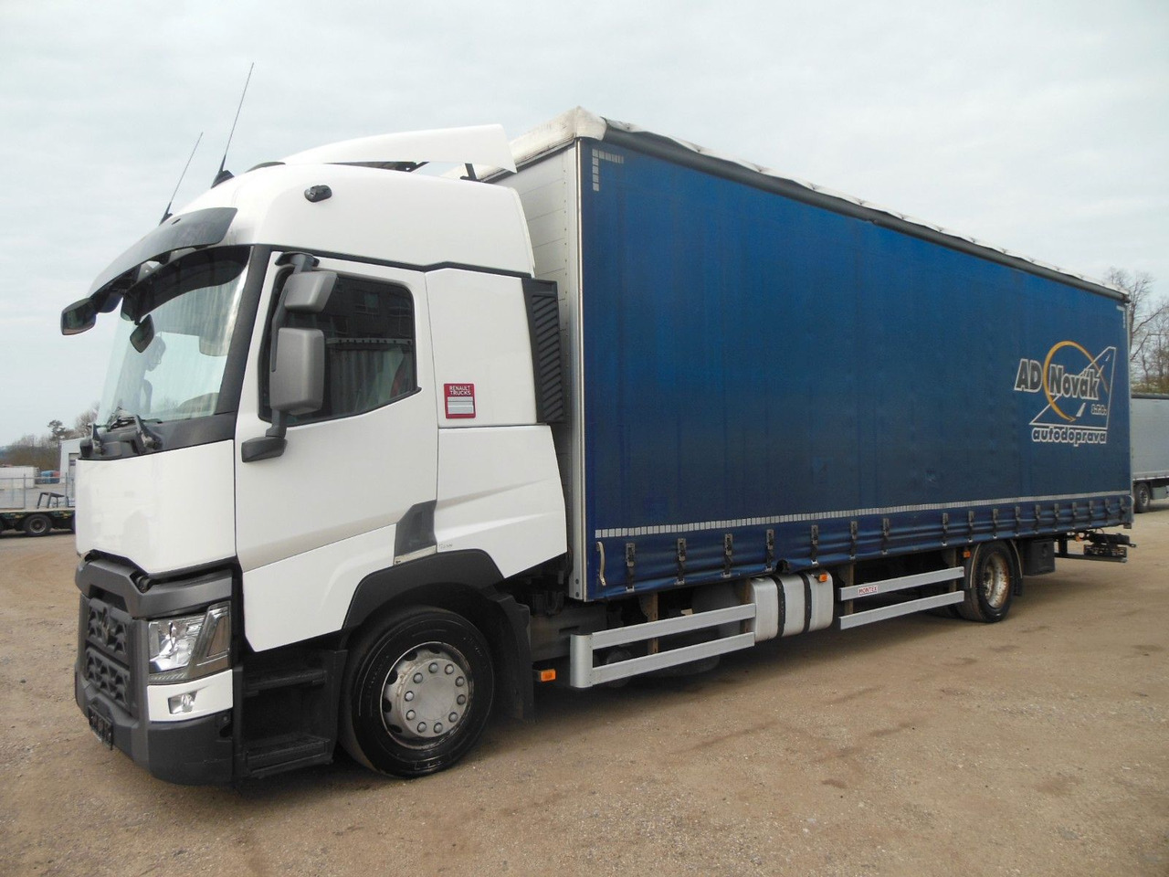 Renault T 380, PRITSCHE 9,6M, 24 PALETTEN!!! - Camião de lona: foto 1 Renault T 380, PRITSCHE 9,6M, 24 PALETTEN!!! - Camião de lona: foto 1