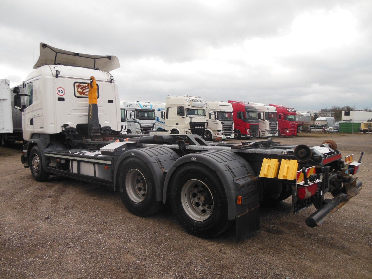 Scania R 450, 6X4, RETARDER, PALFINGER T20 - Camião polibenne: foto 4 Scania R 450, 6X4, RETARDER, PALFINGER T20 - Camião polibenne: foto 4