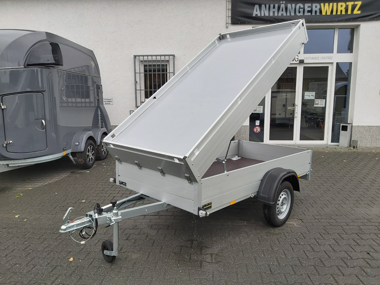 ALUBOXX Deckelanhänger GT 750 HT 251x126x48cm (S) 750kg - Reboque para carros: foto 1 ALUBOXX Deckelanhänger GT 750 HT 251x126x48cm (S) 750kg - Reboque para carros: foto 1