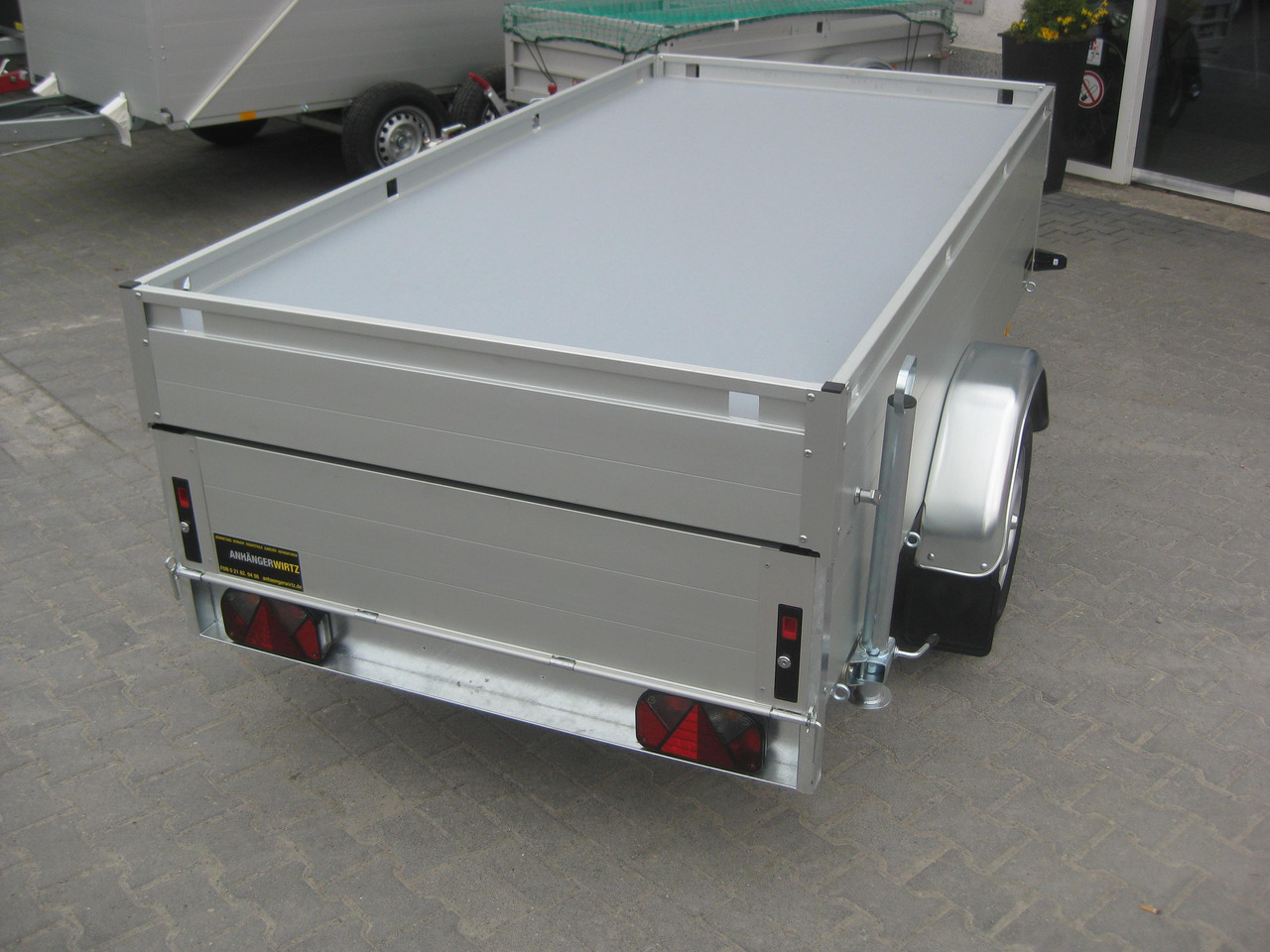 ALUBOXX Deckelanhänger GT 750 HT 251x126x48cm (S) 750kg - Reboque para carros: foto 4 ALUBOXX Deckelanhänger GT 750 HT 251x126x48cm (S) 750kg - Reboque para carros: foto 4