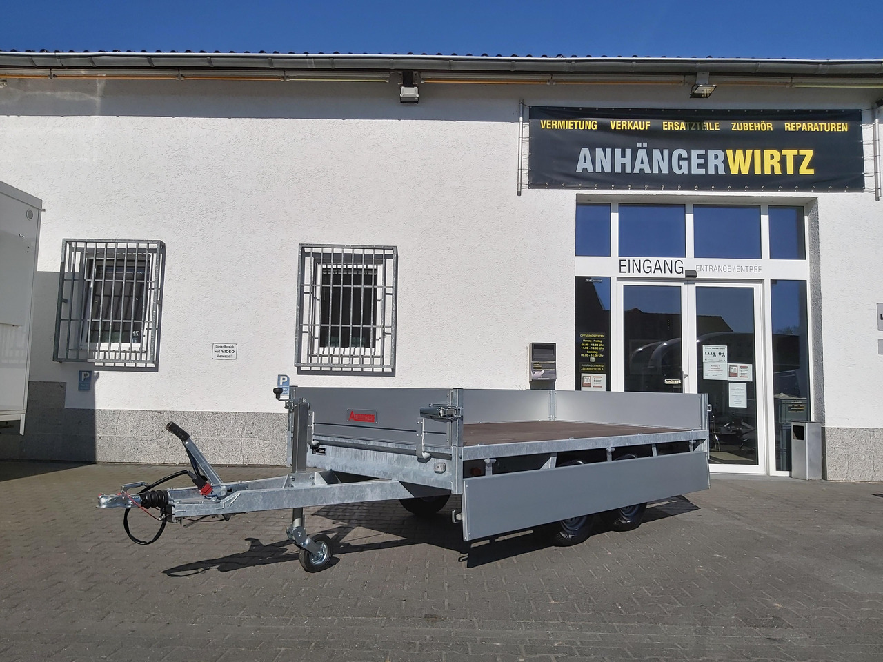 Anssems Hochlader PSX - S 2500 305x153x30cm (M) 2500kg preorder Aktion online - Reboque plataforma/ Caixa aberta: foto 3 Anssems Hochlader PSX - S 2500 305x153x30cm (M) 2500kg preorder Aktion online - Reboque plataforma/ Caixa aberta: foto 3