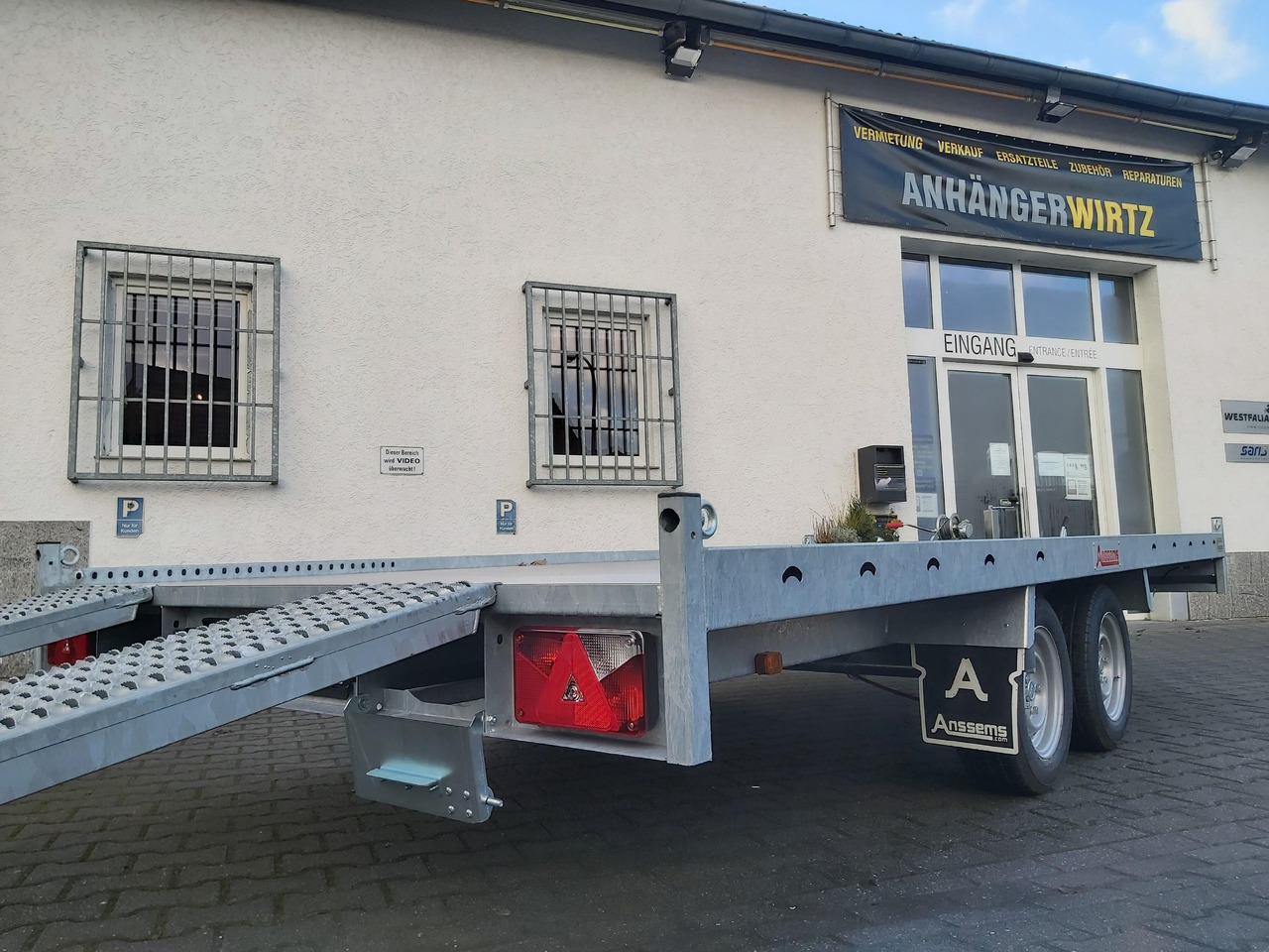 Anssems MSX 3000 Multitransporter 405x200cm Aluboden 3000kg Aktion bei Onlinekauf - Reboque plataforma/ Caixa aberta: foto 3 Anssems MSX 3000 Multitransporter 405x200cm Aluboden 3000kg Aktion bei Onlinekauf - Reboque plataforma/ Caixa aberta: foto 3