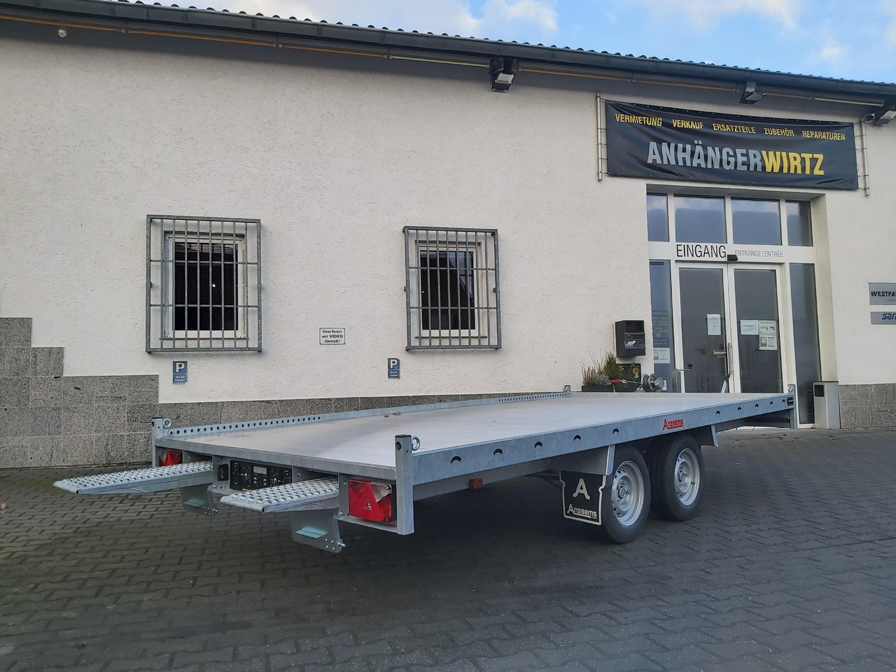 Anssems MSX 3000 Multitransporter 405x200cm Aluboden 3000kg Aktion bei Onlinekauf - Reboque plataforma/ Caixa aberta: foto 4 Anssems MSX 3000 Multitransporter 405x200cm Aluboden 3000kg Aktion bei Onlinekauf - Reboque plataforma/ Caixa aberta: foto 4