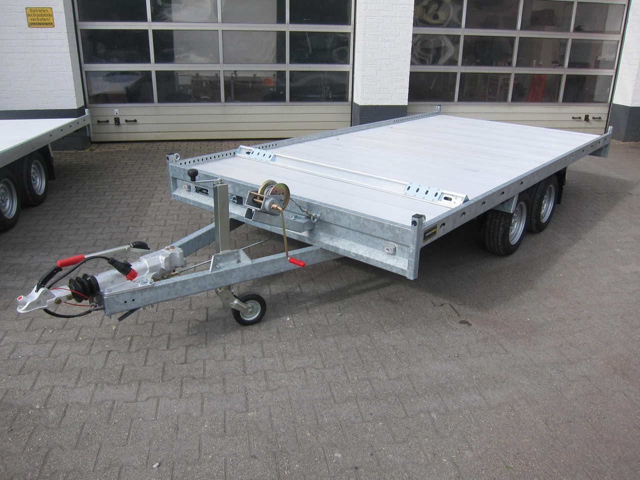 Anssems MSX 3500 Multitransporter 405x200cm Aluboden 3500kg ONLINE AKTION - Reboque plataforma/ Caixa aberta: foto 1 Anssems MSX 3500 Multitransporter 405x200cm Aluboden 3500kg ONLINE AKTION - Reboque plataforma/ Caixa aberta: foto 1