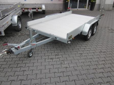 Anssems Transporter AMT 1500 340x170x18cm Aluboden Alurampen 1500kg - Reboque plataforma/ Caixa aberta: foto 1 Anssems Transporter AMT 1500 340x170x18cm Aluboden Alurampen 1500kg - Reboque plataforma/ Caixa aberta: foto 1