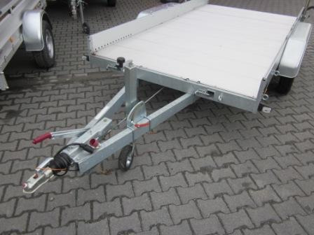 Anssems Transporter AMT 1500 340x170x18cm Aluboden Alurampen 1500kg - Reboque plataforma/ Caixa aberta: foto 2 Anssems Transporter AMT 1500 340x170x18cm Aluboden Alurampen 1500kg - Reboque plataforma/ Caixa aberta: foto 2