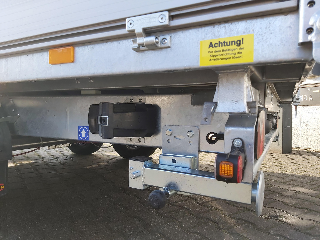 Böckmann Kipper DK AL 4121/35 Profi Elektrisch + NHP (XL) 3500kg Modell 2022 - Reboque basculante: foto 3 Böckmann Kipper DK AL 4121/35 Profi Elektrisch + NHP (XL) 3500kg Modell 2022 - Reboque basculante: foto 3