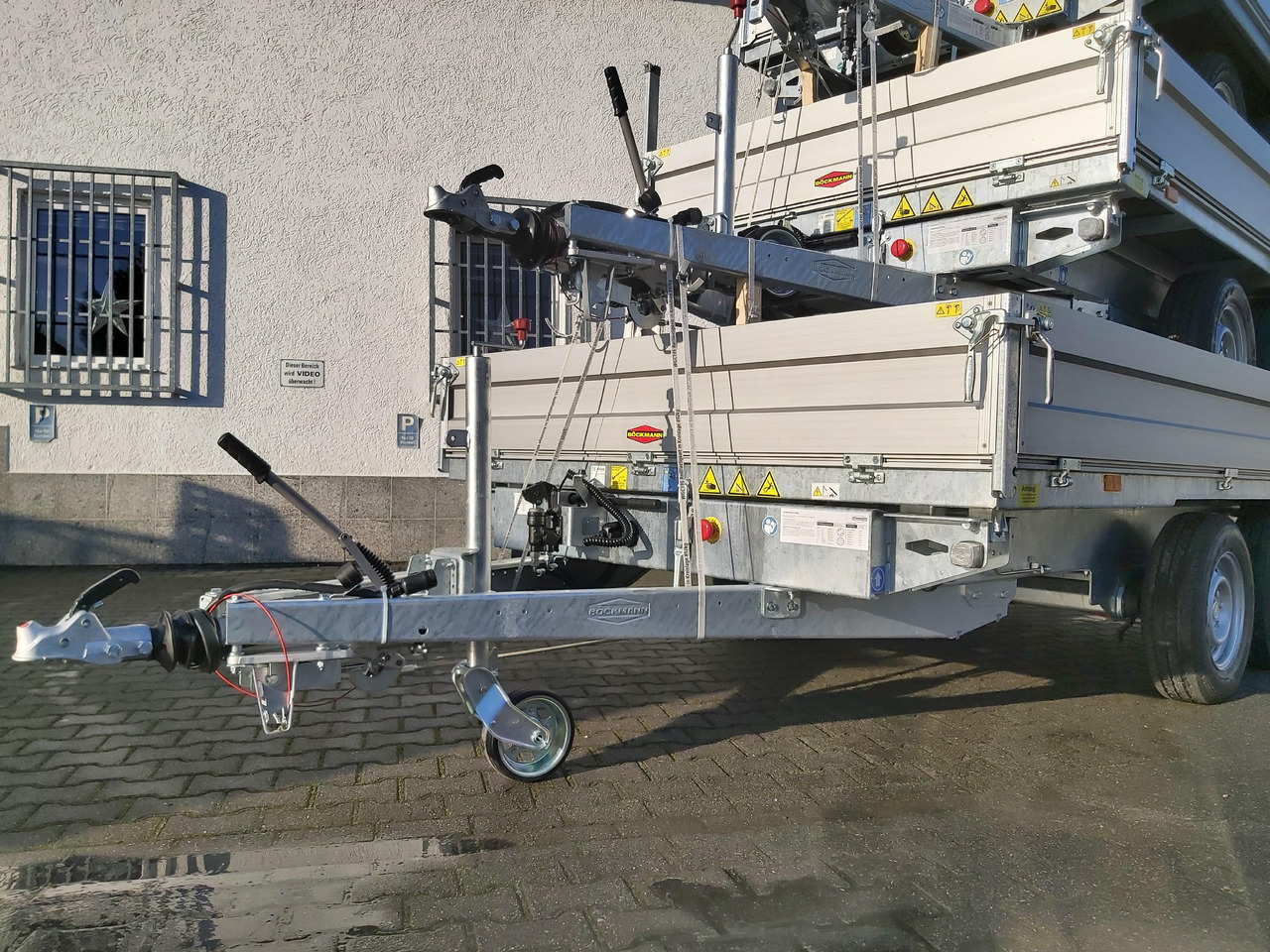 Böckmann Kipper DK AL 4121/35 Profi Elektrisch + NHP (XL) 3500kg Modell 2022 - Reboque basculante: foto 2 Böckmann Kipper DK AL 4121/35 Profi Elektrisch + NHP (XL) 3500kg Modell 2022 - Reboque basculante: foto 2