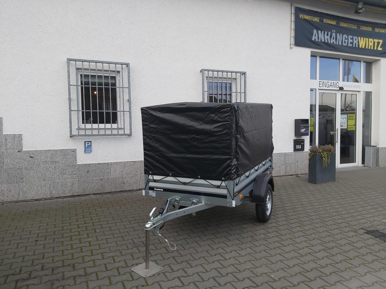 Brenderup 1205 S UB 750 Klappdeichsel Anhänger Hochplane 117cm blackline 750kg - Reboque para carros: foto 5 Brenderup 1205 S UB 750 Klappdeichsel Anhänger Hochplane 117cm blackline 750kg - Reboque para carros: foto 5