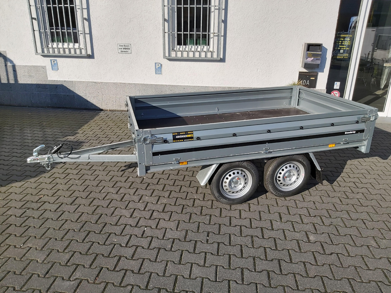 Brenderup 3251 STU 750 250x142x35cm Tandemachse 13" (S) 750kg - Reboque plataforma/ Caixa aberta: foto 2 Brenderup 3251 STU 750 250x142x35cm Tandemachse 13" (S) 750kg - Reboque plataforma/ Caixa aberta: foto 2