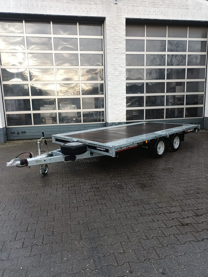Brian James Trailer Connect 400x215cm plattform 2 Achsen 12" 3500kg - Reboque plataforma/ Caixa aberta: foto 1 Brian James Trailer Connect 400x215cm plattform 2 Achsen 12" 3500kg - Reboque plataforma/ Caixa aberta: foto 1