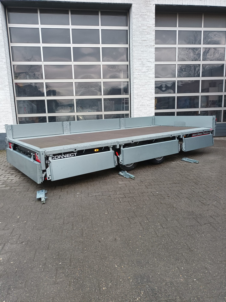 Brian James Trailer Connect 450x215x30cm blackline Bordwände LED 12" Tandem 3500kg - Reboque plataforma/ Caixa aberta: foto 3 Brian James Trailer Connect 450x215x30cm blackline Bordwände LED 12" Tandem 3500kg - Reboque plataforma/ Caixa aberta: foto 3