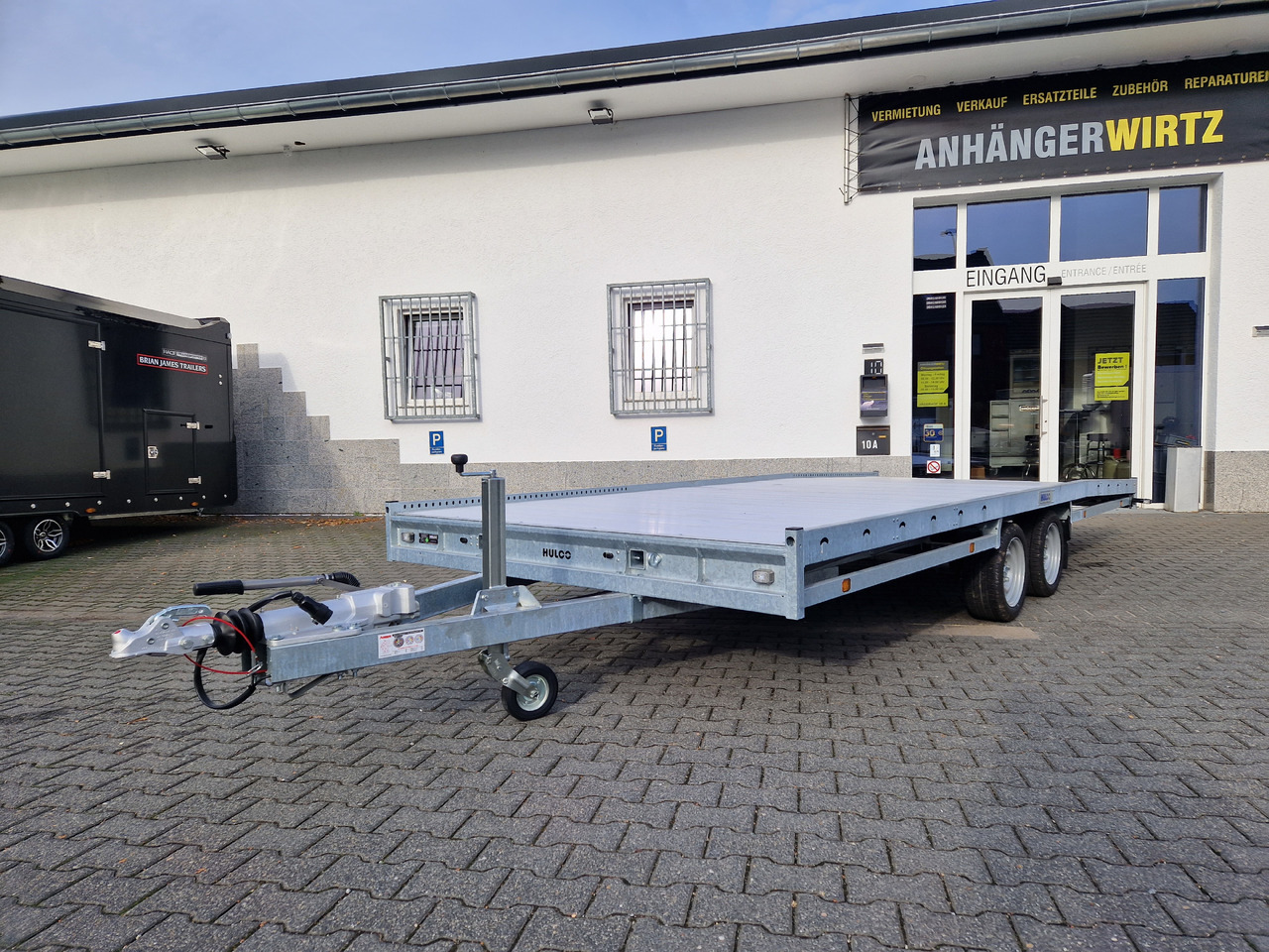 CARAX-2 3500 Multitransporter 540x207cm Aluboden Auffahrrampen 3500kg - Reboque plataforma/ Caixa aberta: foto 1 CARAX-2 3500 Multitransporter 540x207cm Aluboden Auffahrrampen 3500kg - Reboque plataforma/ Caixa aberta: foto 1
