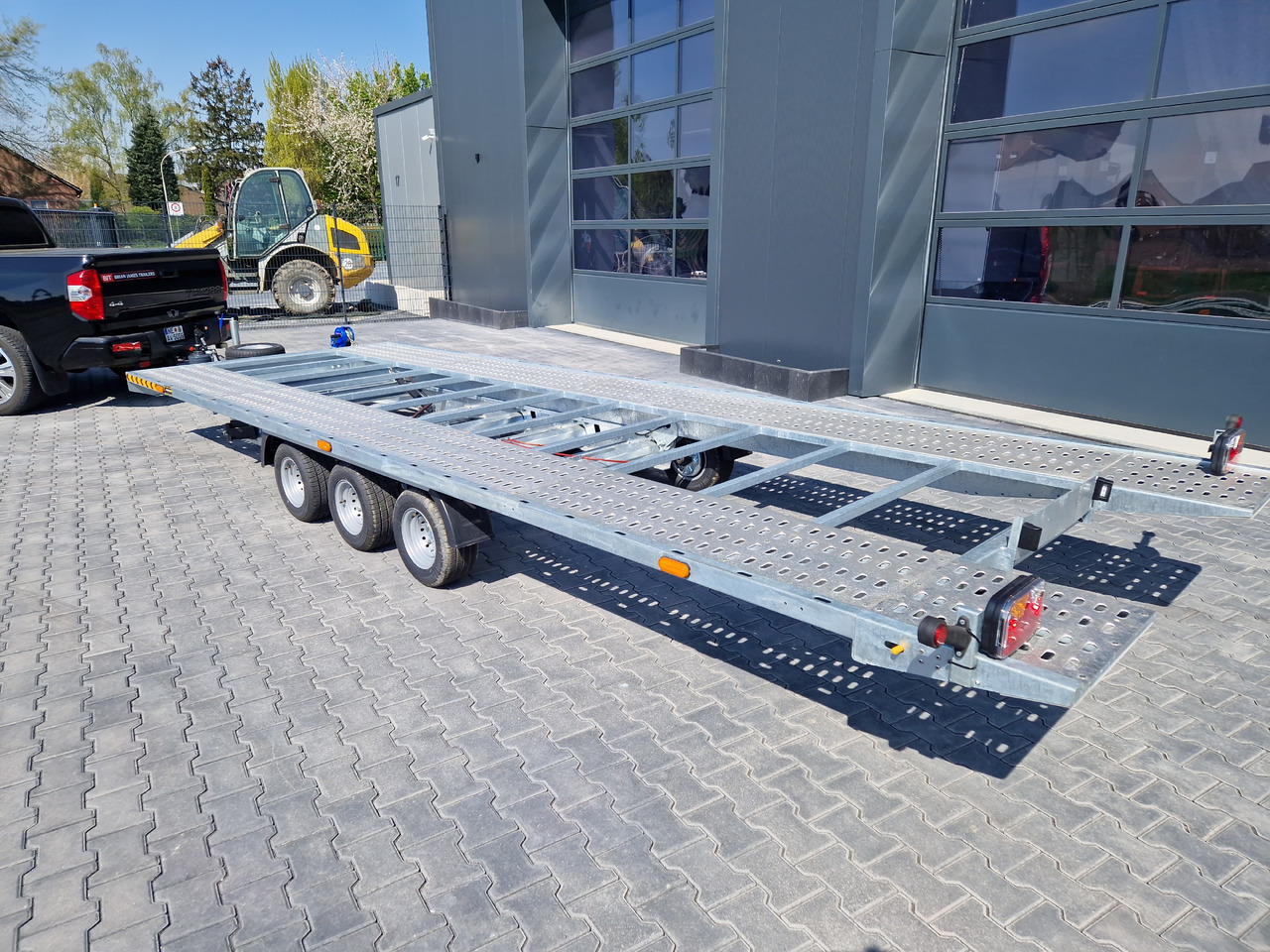 Cartrailer Expert 3560 easyload 600x216cm hydr. kippbar Winde Resrad Tridem 100km/H 3500kg - Reboque transporte de veículos: foto 3 Cartrailer Expert 3560 easyload 600x216cm hydr. kippbar Winde Resrad Tridem 100km/H 3500kg - Reboque transporte de veículos: foto 3