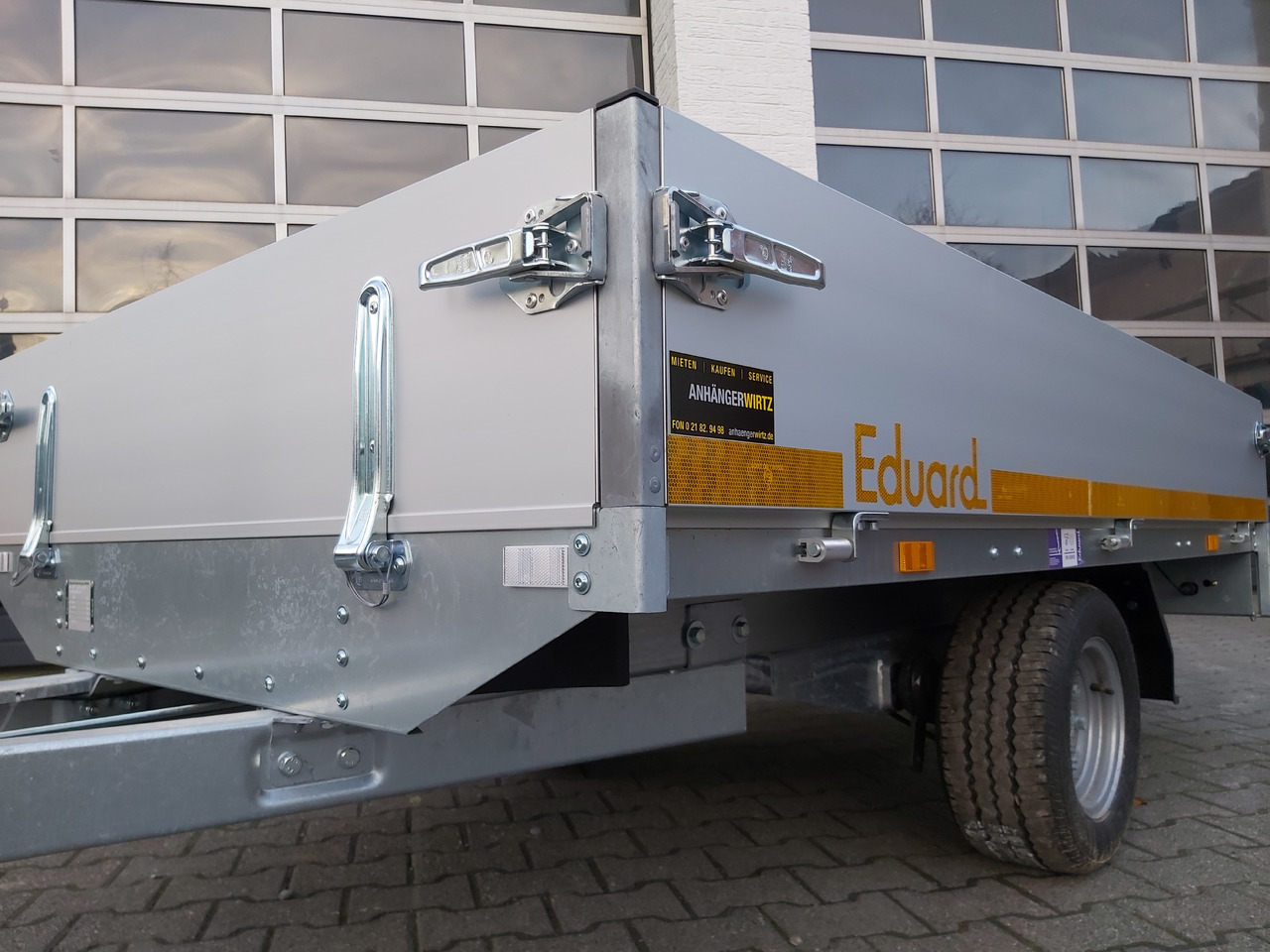 Hochlader light 2514 250x145x30cm Lfh 56cm (S) 1500kg online Aktion - Reboque para carros: foto 5 Hochlader light 2514 250x145x30cm Lfh 56cm (S) 1500kg online Aktion - Reboque para carros: foto 5