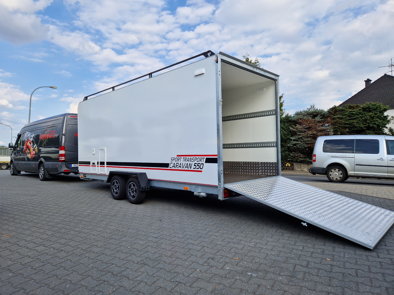 Roulote bar Koffer Sport Camp TFS 550.01 550x200x210cm Heckrampe Wohnabteil Premium 100km/H 2700kg AKTION: foto 19
