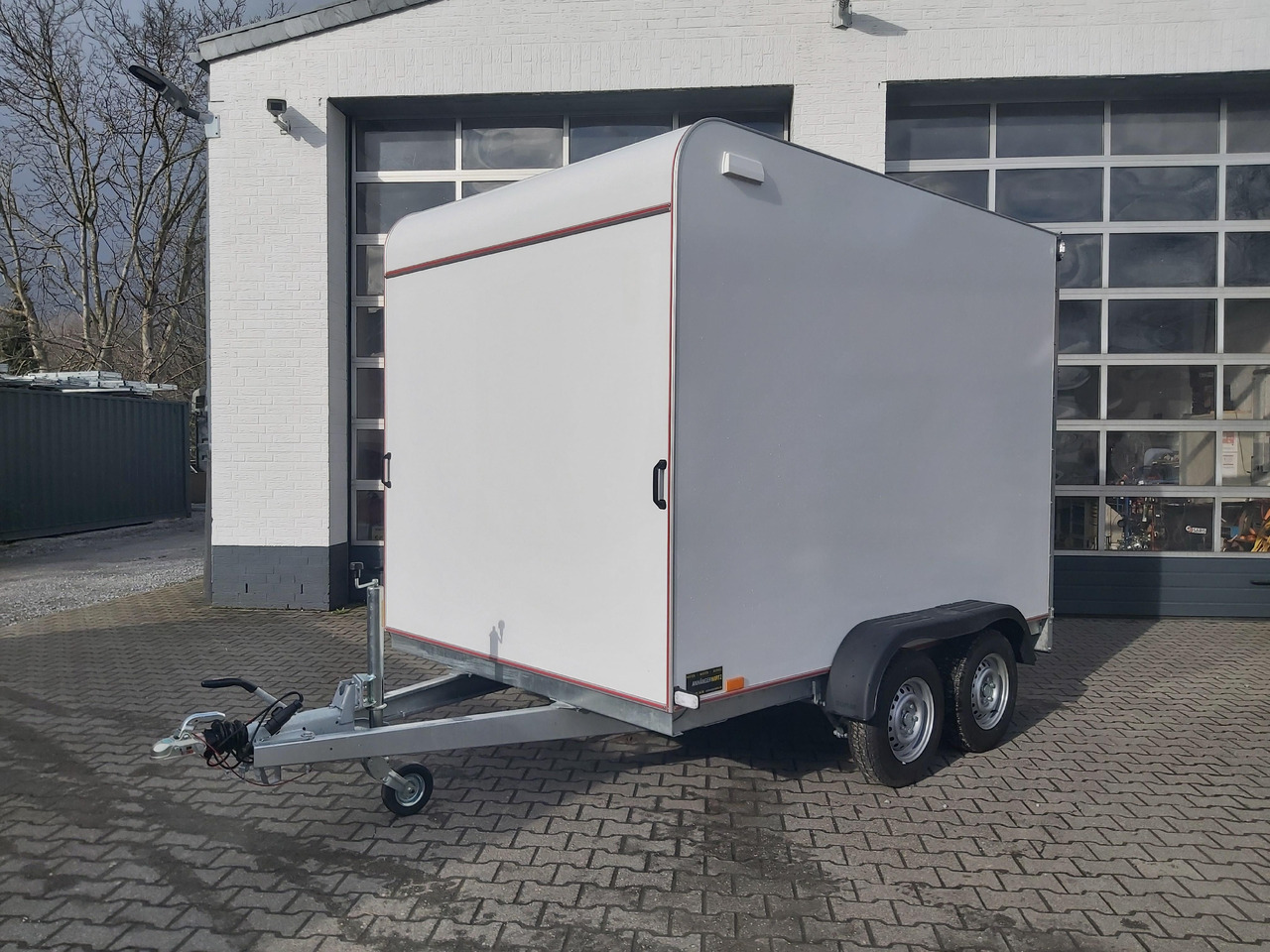 Reboque furgão Koffer TFS 300T.01 2700 300x200x210cm aero Heckrampe Zurrsystem 100km/H 2700kg: foto 8
