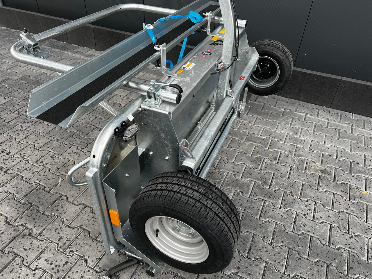 Reboque para moto Motorradanhänger Roadster Motocamp 1 quer 200x80cm 750kg 100km/H: foto 6