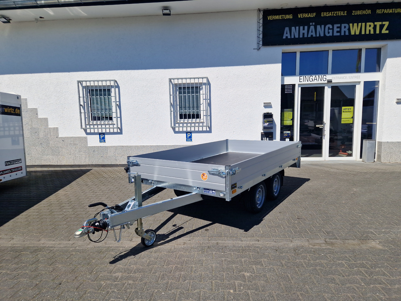 Saris PL 306 170 2000 2 306x170x30cm 13" (M) 2000kg Top Seller Aktion - Reboque plataforma/ Caixa aberta: foto 2 Saris PL 306 170 2000 2 306x170x30cm 13" (M) 2000kg Top Seller Aktion - Reboque plataforma/ Caixa aberta: foto 2