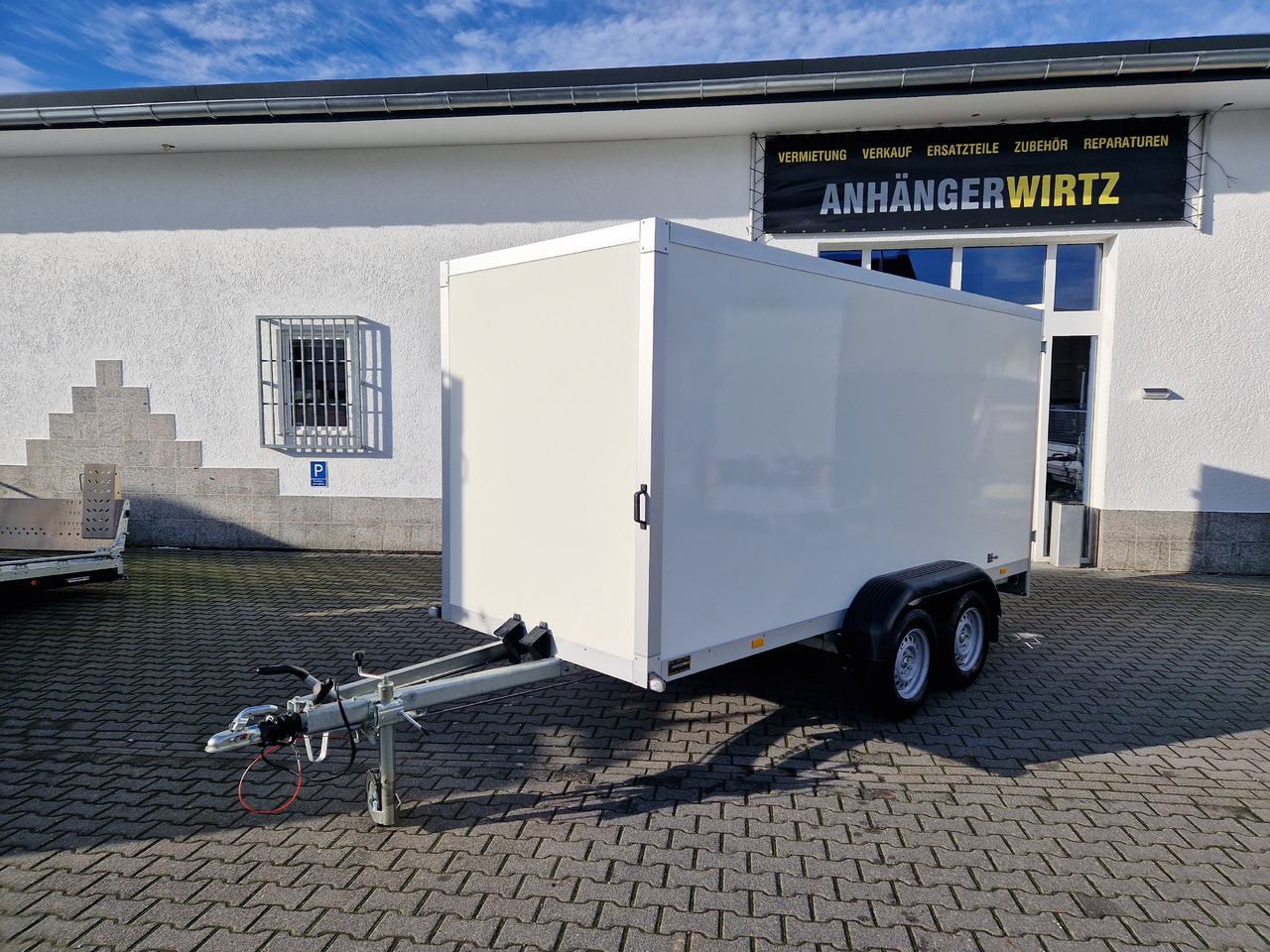 WM Meyer Koffer AZ 2040/151 S35 401x151x185cm (XL) 2000kg - Reboque furgão: foto 1 WM Meyer Koffer AZ 2040/151 S35 401x151x185cm (XL) 2000kg - Reboque furgão: foto 1