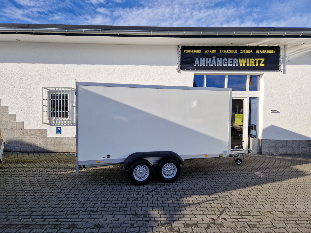 WM Meyer Koffer AZ 2040/151 S35 401x151x185cm (XL) 2000kg - Reboque furgão: foto 3 WM Meyer Koffer AZ 2040/151 S35 401x151x185cm (XL) 2000kg - Reboque furgão: foto 3