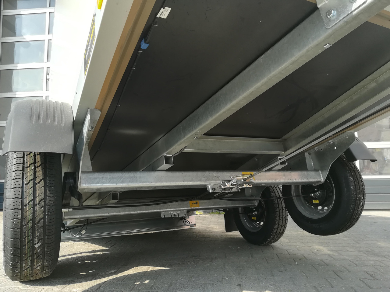 Reboque furgão WM Meyer Koffer AZ 2730/151 S30 301x151x185cm (M) 2700kg Januar Aktion: foto 7