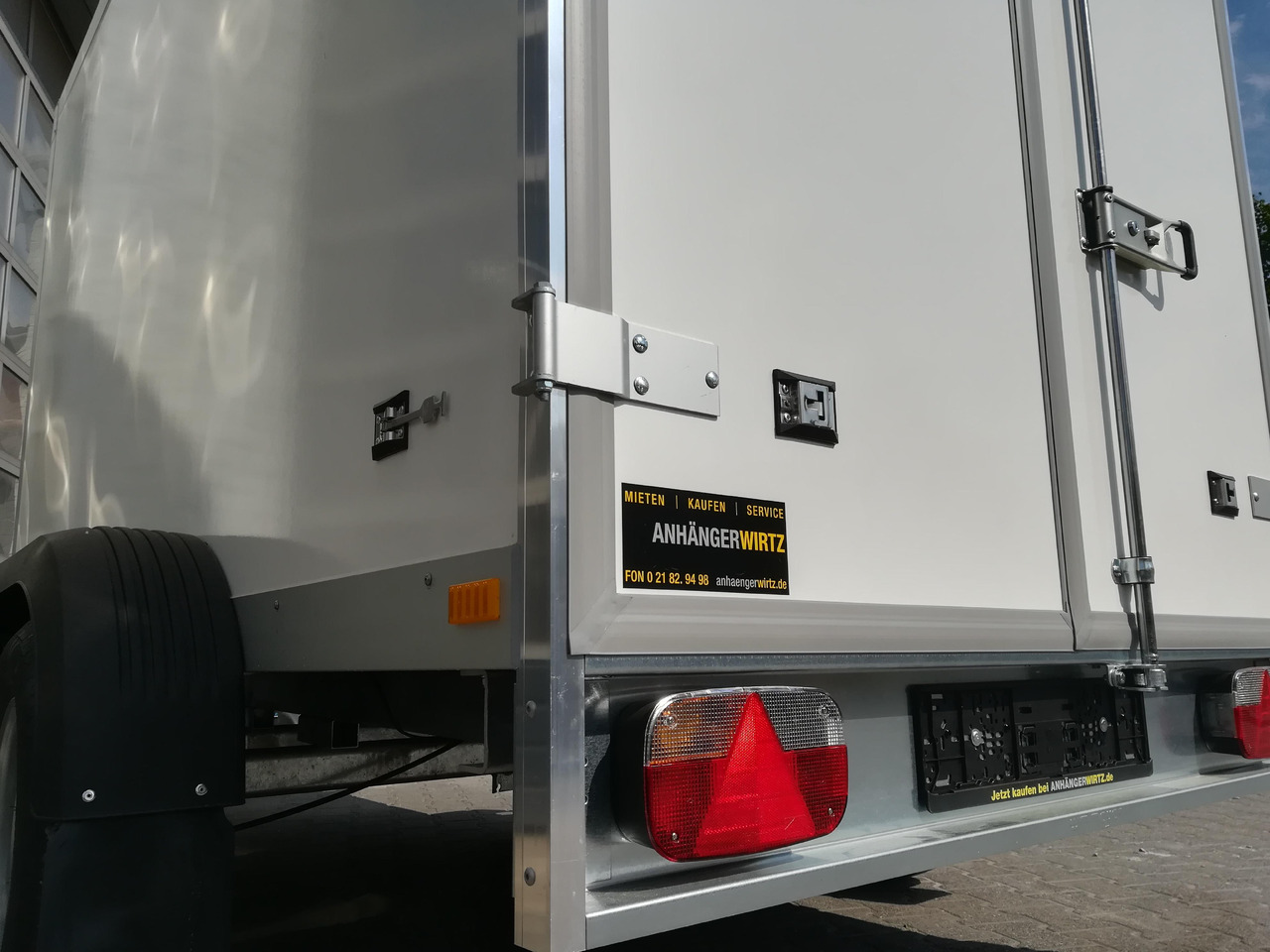Reboque furgão WM Meyer Koffer AZ 2730/151 S30 301x151x185cm (M) 2700kg Januar Aktion: foto 8