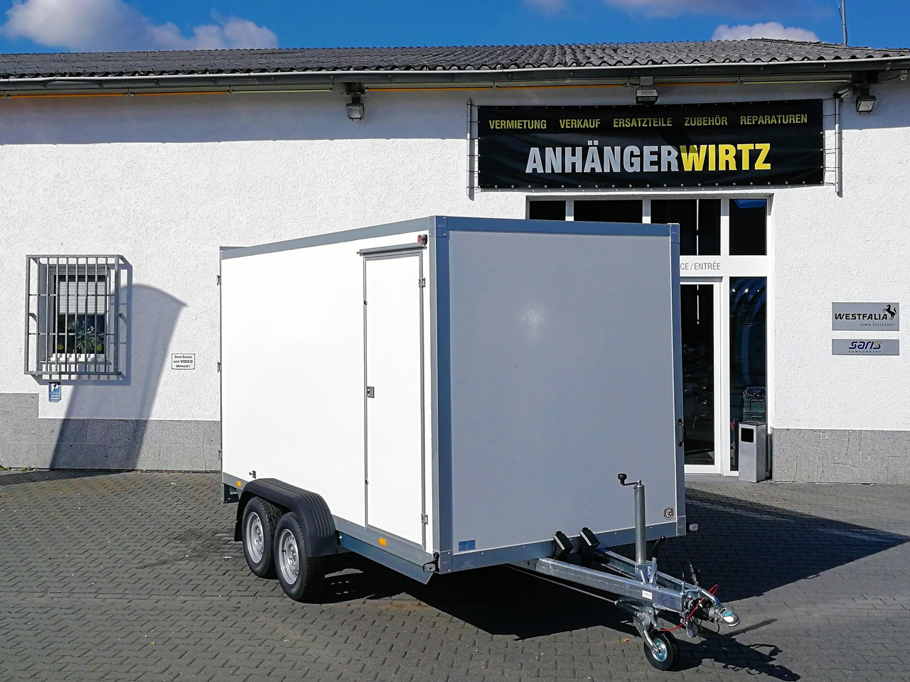 WM Meyer Koffer AZ 3540/185 S35 401x185x205cm Seitentür (XL) 3500kg Modell 2024 - Reboque furgão: foto 1 WM Meyer Koffer AZ 3540/185 S35 401x185x205cm Seitentür (XL) 3500kg Modell 2024 - Reboque furgão: foto 1