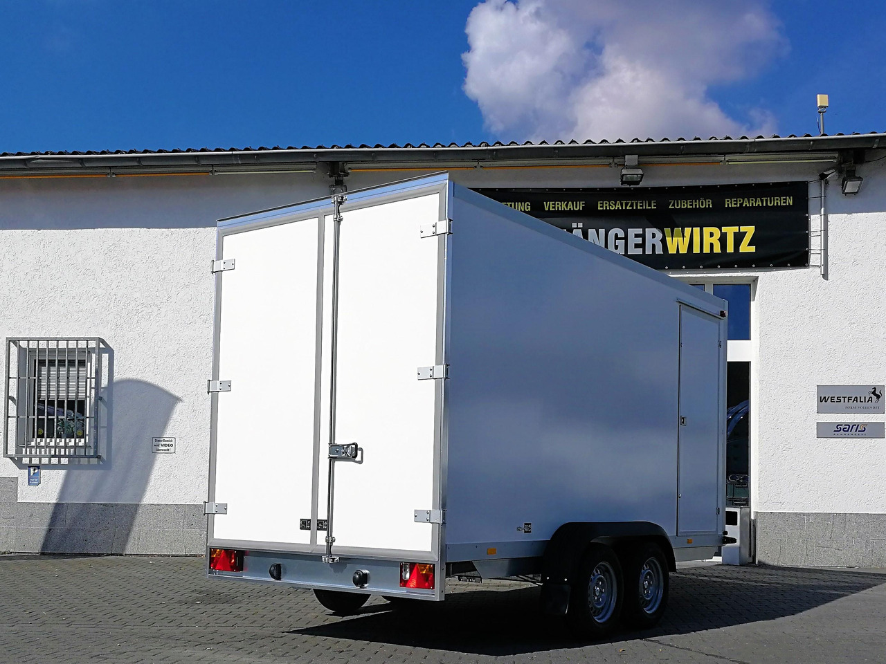 WM Meyer Koffer AZ 3540/185 S35 401x185x205cm Seitentür (XL) 3500kg Modell 2024 - Reboque furgão: foto 3 WM Meyer Koffer AZ 3540/185 S35 401x185x205cm Seitentür (XL) 3500kg Modell 2024 - Reboque furgão: foto 3