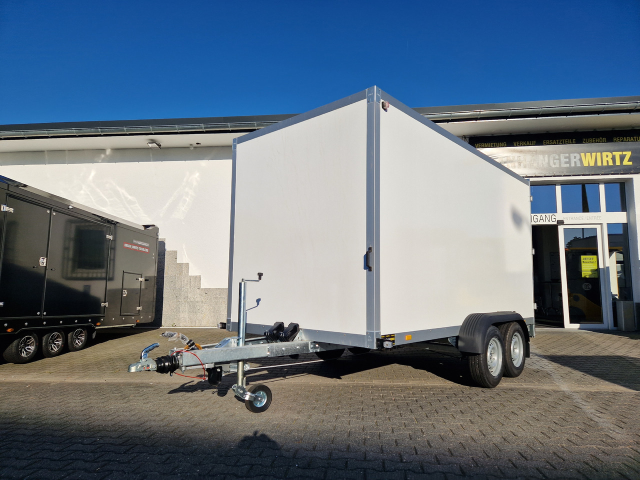 WM Meyer Koffer AZ 3540/185 S35 401x185x205cm (XL) 3500kg Aktion - Reboque furgão: foto 1 WM Meyer Koffer AZ 3540/185 S35 401x185x205cm (XL) 3500kg Aktion - Reboque furgão: foto 1