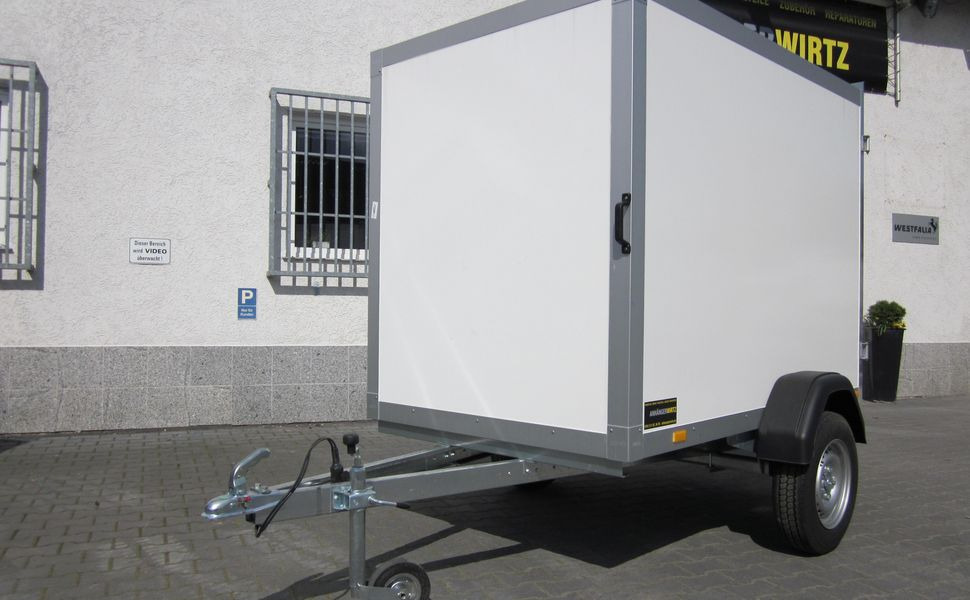 WM Meyer Koffer AZ 7520/106 S35 201x106x130cm XS 750kg ( Garagenhöhe ) Modell 2023 - Reboque furgão: foto 1 WM Meyer Koffer AZ 7520/106 S35 201x106x130cm XS 750kg ( Garagenhöhe ) Modell 2023 - Reboque furgão: foto 1