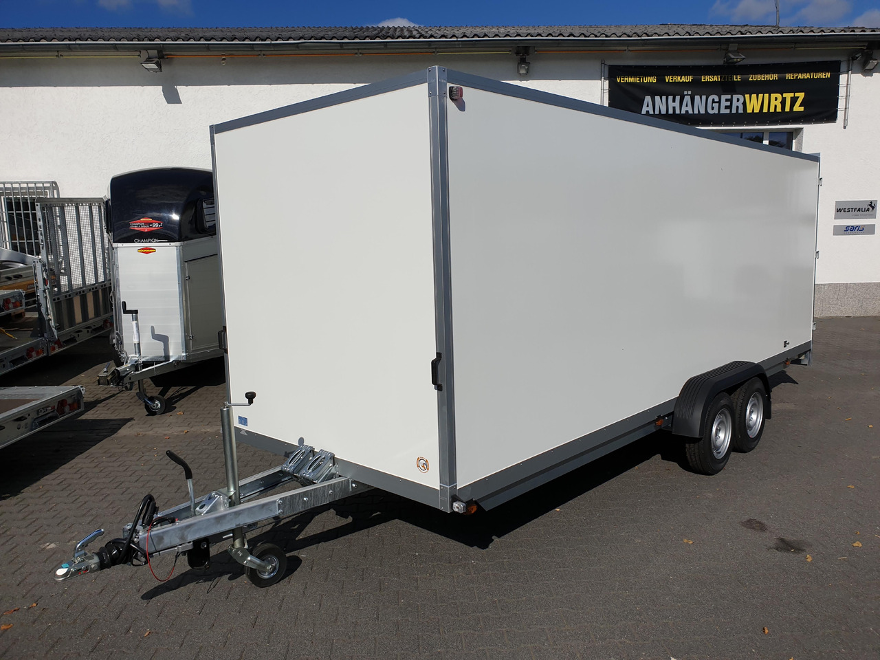WM Meyer Kofferanhänger AZ 3560/200 S40 601x200x205cm Seitentür Profiline 3500kg Modell 2023 - Reboque furgão: foto 4 WM Meyer Kofferanhänger AZ 3560/200 S40 601x200x205cm Seitentür Profiline 3500kg Modell 2023 - Reboque furgão: foto 4