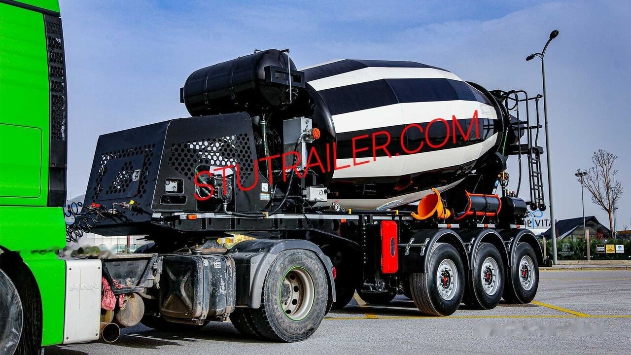 STU 14,7M3 MIXER TRAILER - Semi-reboque betoneira: foto 4 STU 14,7M3 MIXER TRAILER - Semi-reboque betoneira: foto 4